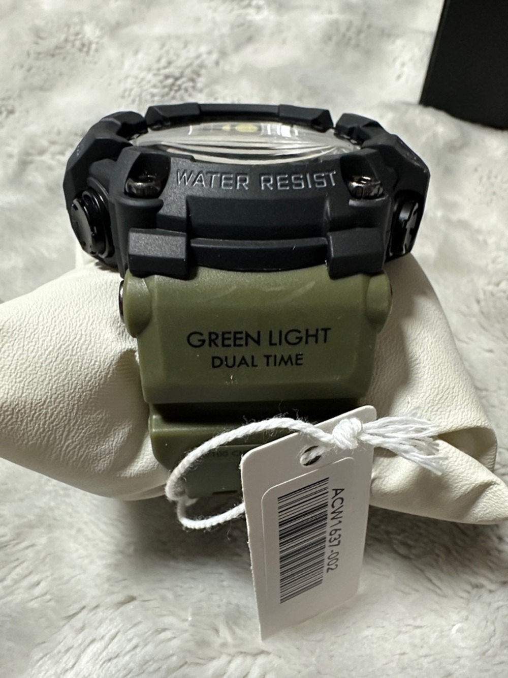 Activa x Invicta Dual Time Black Ops Watch Olive Green NWT - Picture 5 of 7